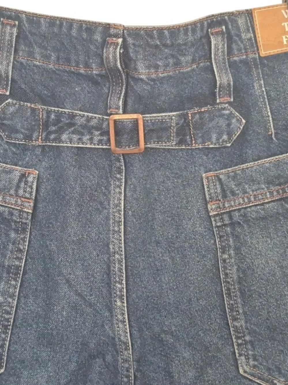 We The Free Major Leagues Mid-Rise Cuffed Jeans Sz 31 - Picture 5 of 7